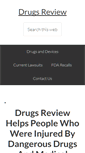 Mobile Screenshot of drugs-review.com